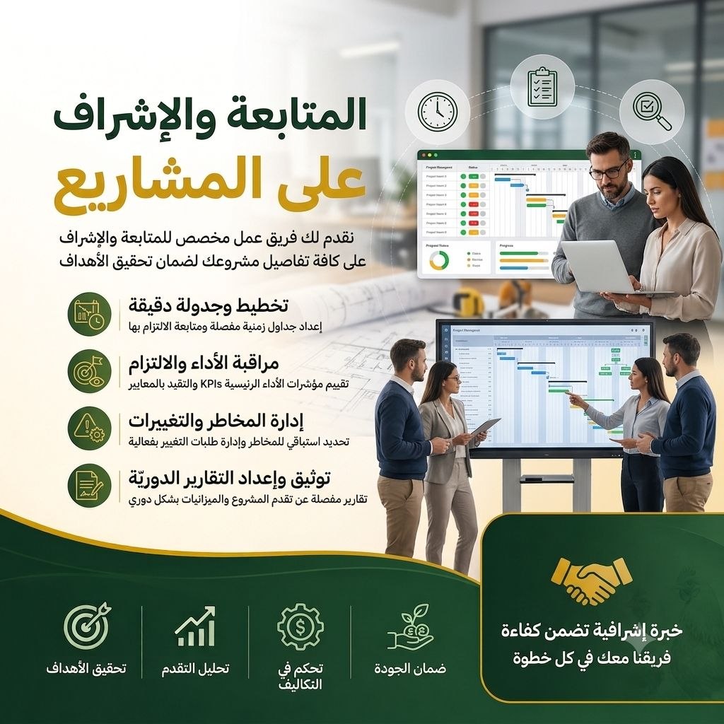 Project Monitoring & Supervision