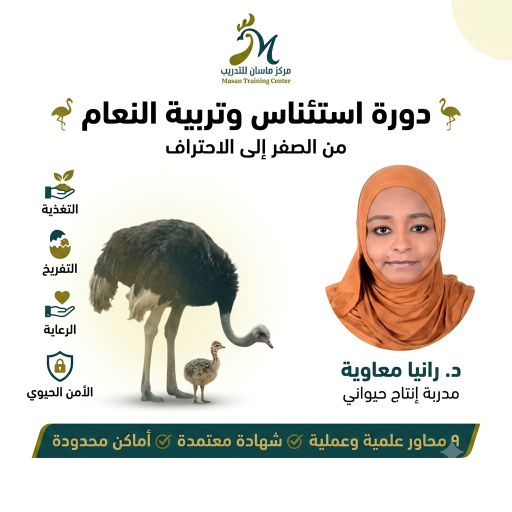 Ostrich Domestication & Farming Course From Zero to Professional Level